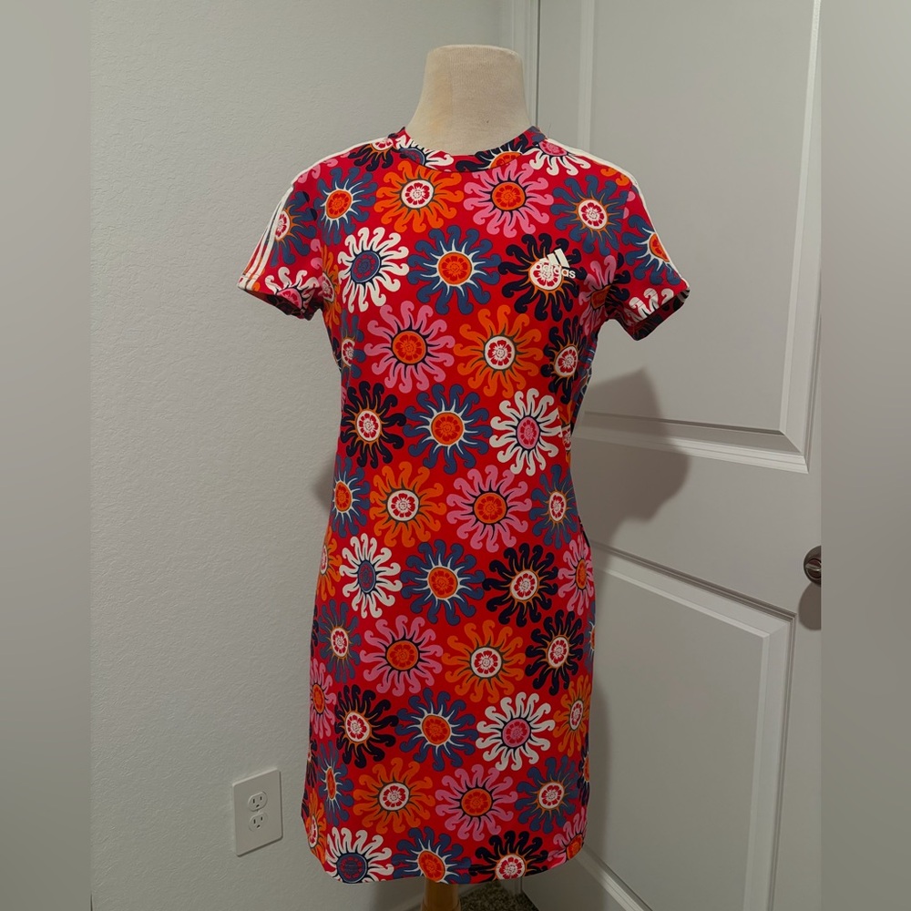 Adidas x FARM Rio Floral Dress | NWT